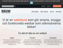 Tablet Screenshot of digifactory.se