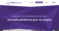 Desktop Screenshot of digifactory.fr
