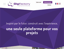 Tablet Screenshot of digifactory.fr